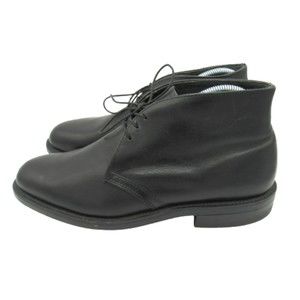 Executive Imperials Mens Size 7 EE Dress Boots Black Leather Lace Up Ankle Boot